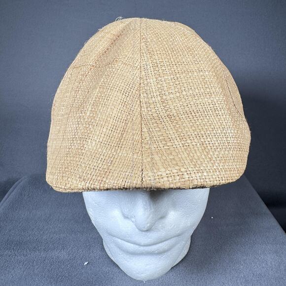 San Diego Hat Company Golf Cap Fitted Mens One Size Straw Ivy Flat Cap Summer - Picture 3 of 11